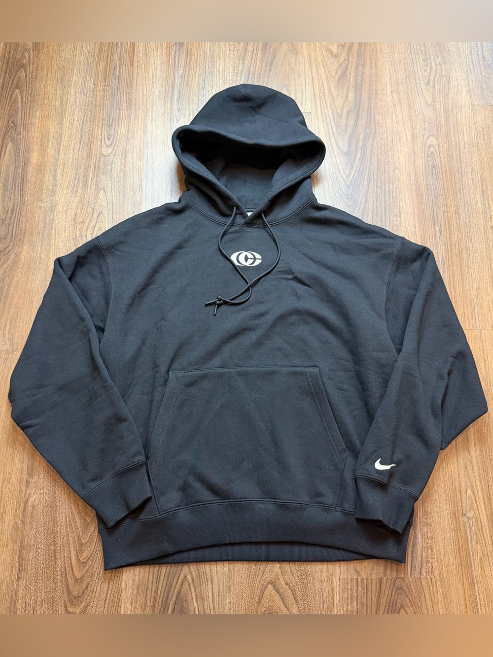 NEW Nike Caitlin Clark Basketball Hoodie Black IQ5572-010 Unisex Size Large
